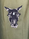 Upcycle Vintage Military Shirt Jacket 50´s
