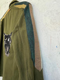 Upcycle Vintage Military Shirt Jacket 50´s