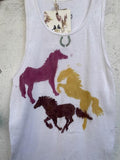 Ribbed Tank Flying Horses