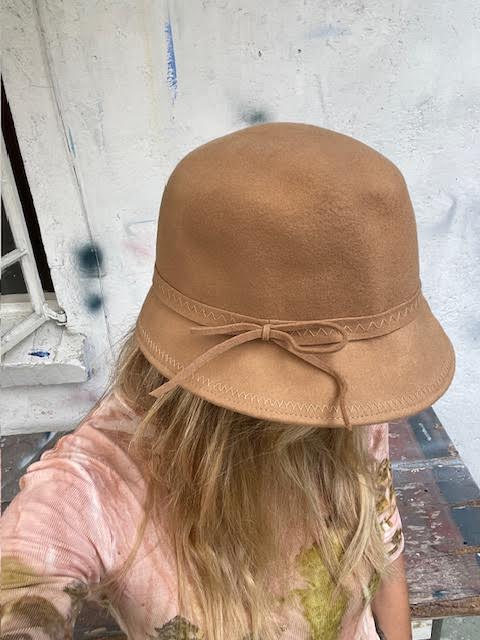 Sombrero Cloche Campana de Lana Talla M