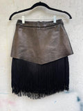 Cowboy Leather Skirt