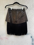 Cowboy Leather Skirt