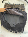Cowboy Leather Skirt