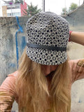 Newsboy Cap de Seda y Algodon S/M