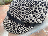 Newsboy Cap de Seda y Algodon S/M