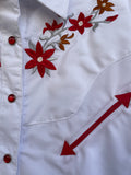 Camisa Vaquera Flor Pueblo