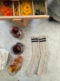 KIT DIY DE ESTAMPADO BOTANICO - CALCETINES