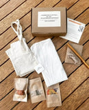 KIT DIY DE ESTAMPADO BOTANICO - CALCETINES