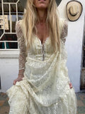 VESTIDO GUNNE SAX DE LOS 70´S