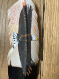Pluma Navajo Aguila Roja